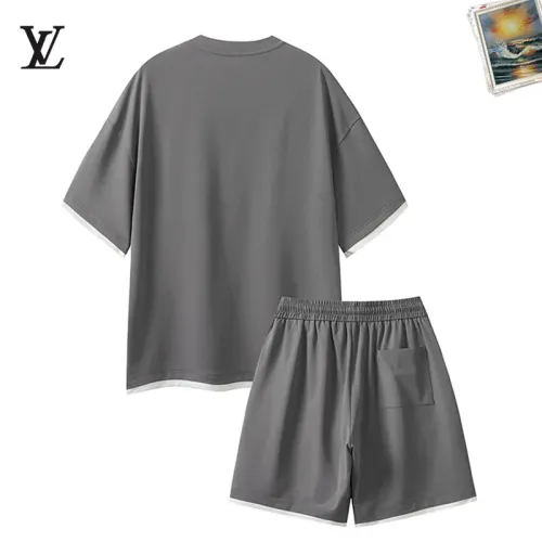 Replica Louis Vuitton LV Tracksuits Short Sleeved For Men #1457329 $52.00 USD for Wholesale