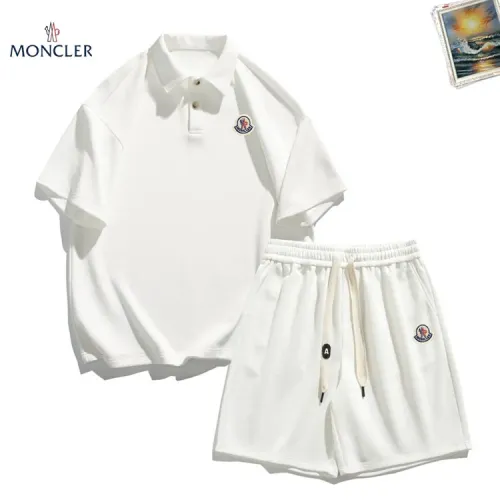 Wholesale Moncler Tracksuits Short Sleeved For Men #1457351 $52.00 USD, Wholesale Quality Replica Moncler Tracksuits