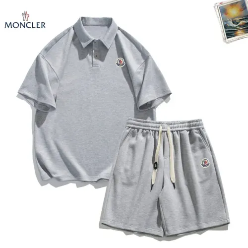 Wholesale Moncler Tracksuits Short Sleeved For Men #1457353 $52.00 USD, Wholesale Quality Replica Moncler Tracksuits