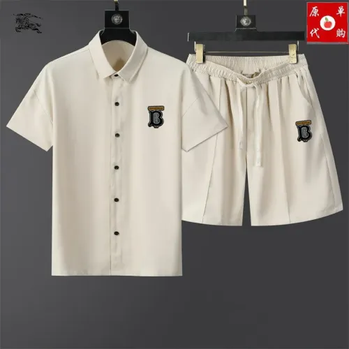Wholesale Burberry Tracksuits Short Sleeved For Men #1457411 $48.00 USD, Wholesale Quality Replica Burberry Tracksuits
