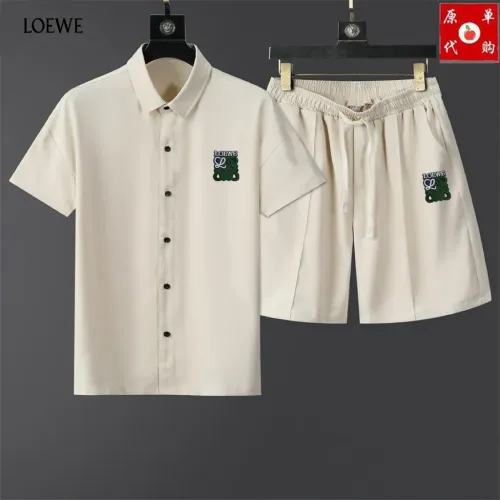 Wholesale LOEWE Tracksuits Short Sleeved For Men #1457413 $48.00 USD, Wholesale Quality Replica LOEWE Tracksuits
