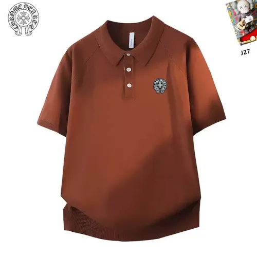 Wholesale Chrome Hearts T-Shirts Short Sleeved For Men #1457445 $42.00 USD, Wholesale Quality Replica Chrome Hearts T-Shirts