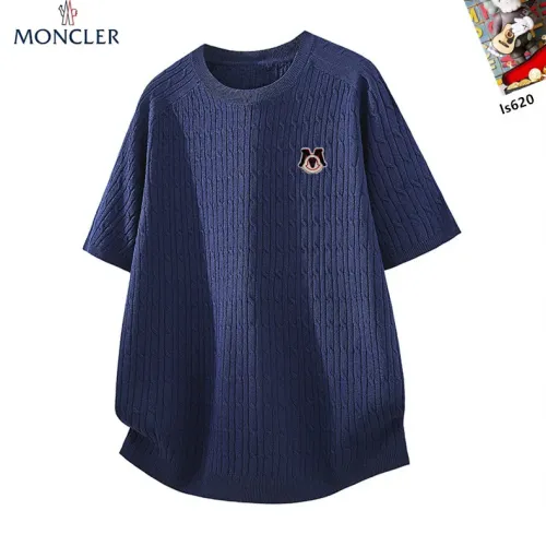 Wholesale Moncler T-Shirts Short Sleeved For Men #1457455 $42.00 USD, Wholesale Quality Replica Moncler T-Shirts
