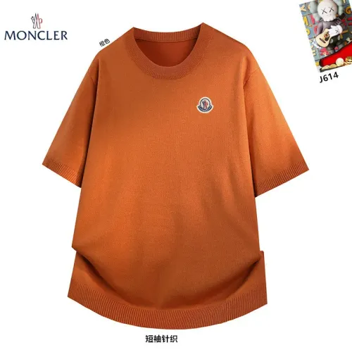 Wholesale Moncler T-Shirts Short Sleeved For Men #1457464 $42.00 USD, Wholesale Quality Replica Moncler T-Shirts