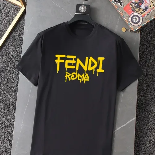 Wholesale Fendi T-Shirts Short Sleeved For Unisex #1457485 $25.00 USD, Wholesale Quality Replica Fendi T-Shirts
