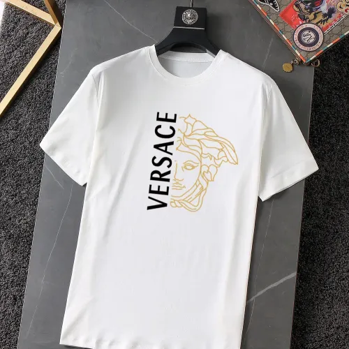 Wholesale Versace T-Shirts Short Sleeved For Unisex #1457524 $25.00 USD, Wholesale Quality Replica Versace T-Shirts