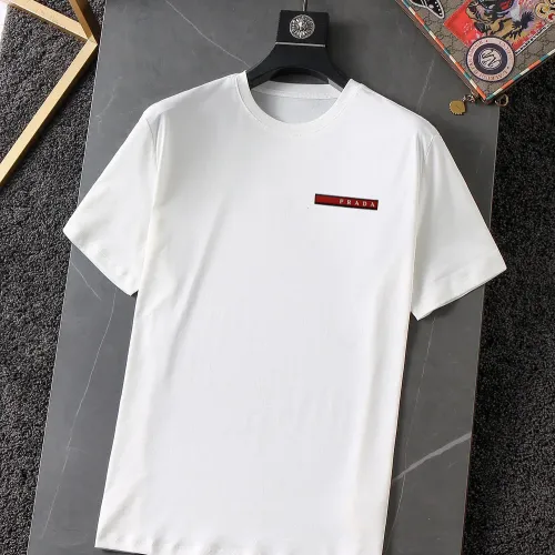 Wholesale Prada T-Shirts Short Sleeved For Unisex #1457560 $25.00 USD, Wholesale Quality Replica Prada T-Shirts