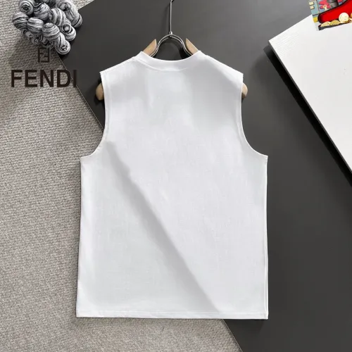 Replica Fendi T-Shirts Sleeveless For Unisex #1457567 $25.00 USD for Wholesale