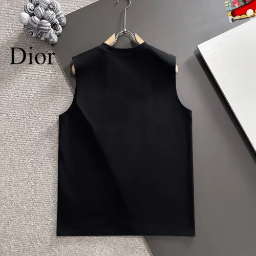 Replica Christian Dior T-Shirts Sleeveless For Unisex #1457570 $25.00 USD for Wholesale