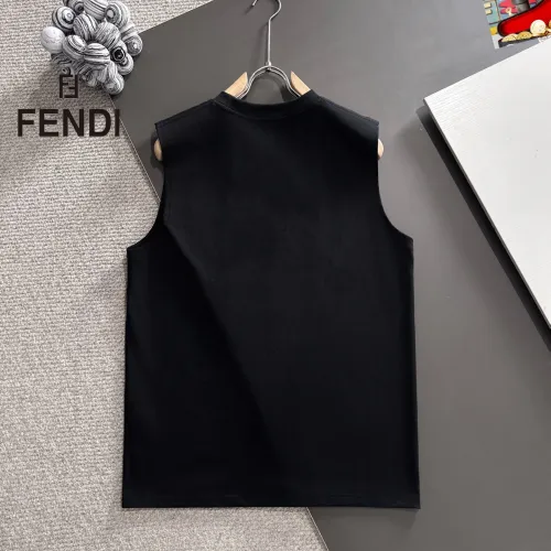 Replica Fendi T-Shirts Sleeveless For Unisex #1457590 $25.00 USD for Wholesale