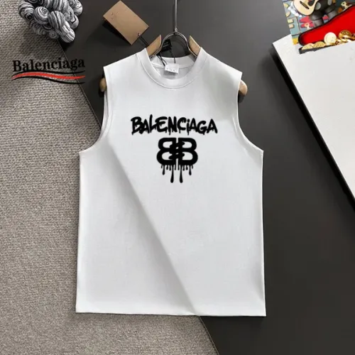 Wholesale Balenciaga T-Shirts Sleeveless For Unisex #1457602 $25.00 USD, Wholesale Quality Replica Balenciaga T-Shirts