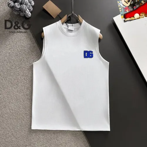 Wholesale Dolce &amp; Gabbana D&amp;G T-Shirts Sleeveless For Unisex #1457607 $25.00 USD, Wholesale Quality Replica Dolce &amp; Gabbana D&amp;G T-Shirts