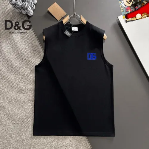 Wholesale Dolce &amp; Gabbana D&amp;G T-Shirts Sleeveless For Unisex #1457609 $25.00 USD, Wholesale Quality Replica Dolce &amp; Gabbana D&amp;G T-Shirts