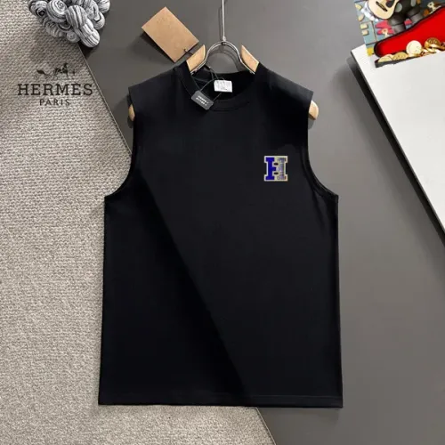 Wholesale Hermes T-Shirts Sleeveless For Unisex #1457615 $25.00 USD, Wholesale Quality Replica Hermes T-Shirts