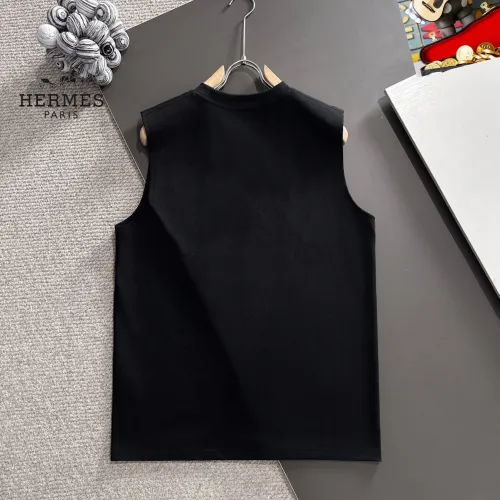 Replica Hermes T-Shirts Sleeveless For Unisex #1457615 $25.00 USD for Wholesale