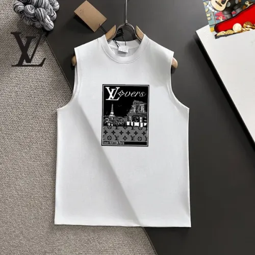 Wholesale Louis Vuitton LV T-Shirts Sleeveless For Unisex #1457624 $25.00 USD, Wholesale Quality Replica Louis Vuitton LV T-Shirts