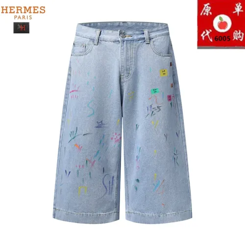 Wholesale Hermes Jeans For Men #1457743 $45.00 USD, Wholesale Quality Replica Hermes Jeans