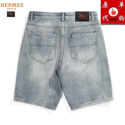Replica Hermes Jeans For Men #1457767 $45.00 USD for Wholesale