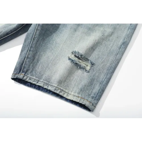 Replica Hermes Jeans For Men #1457767 $45.00 USD for Wholesale