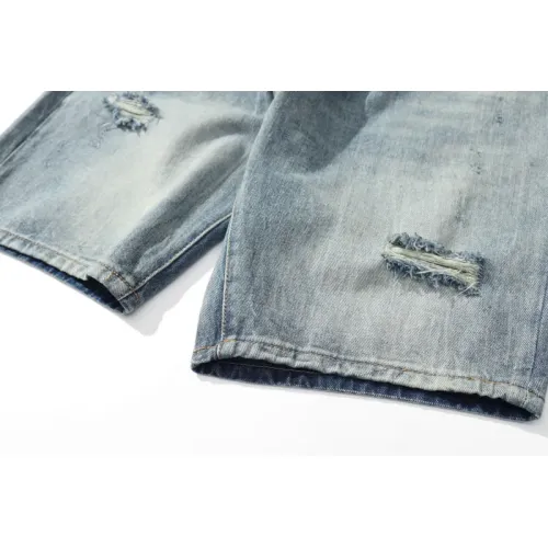 Replica Hermes Jeans For Men #1457767 $45.00 USD for Wholesale