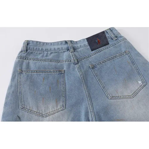 Replica Moncler Jeans For Men #1457787 $45.00 USD for Wholesale