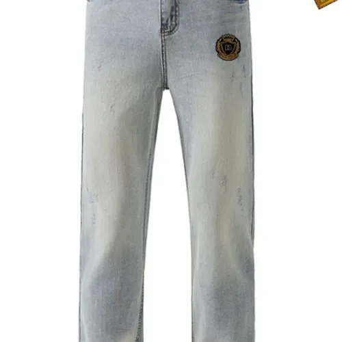 Wholesale Dolce &amp; Gabbana D&amp;G Jeans For Men #1457814 $48.00 USD, Wholesale Quality Replica Dolce &amp; Gabbana D&amp;G Jeans
