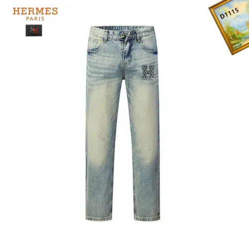 Wholesale Hermes Jeans For Men #1457818 $48.00 USD, Wholesale Quality Replica Hermes Jeans