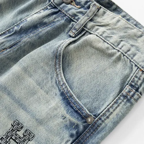 Replica Hermes Jeans For Men #1457818 $48.00 USD for Wholesale