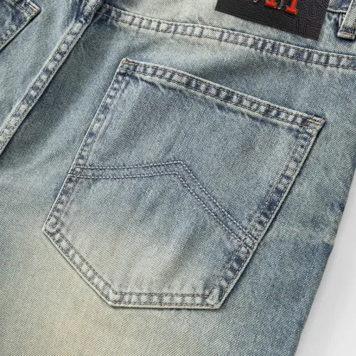 Replica Hermes Jeans For Men #1457818 $48.00 USD for Wholesale