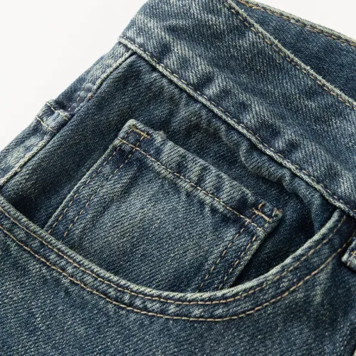 Replica Balmain Jeans For Men #1457825 $48.00 USD for Wholesale