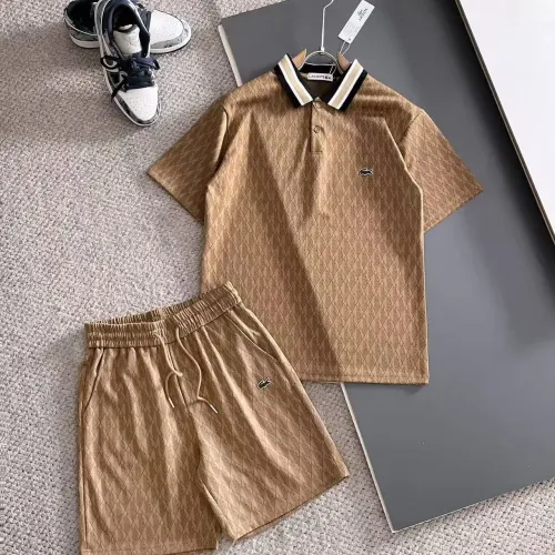 Wholesale Lacoste Tracksuits Short Sleeved For Men #1457843 $56.00 USD, Wholesale Quality Replica Lacoste Tracksuits
