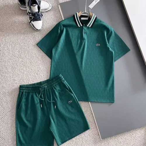 Wholesale Lacoste Tracksuits Short Sleeved For Men #1457860 $56.00 USD, Wholesale Quality Replica Lacoste Tracksuits