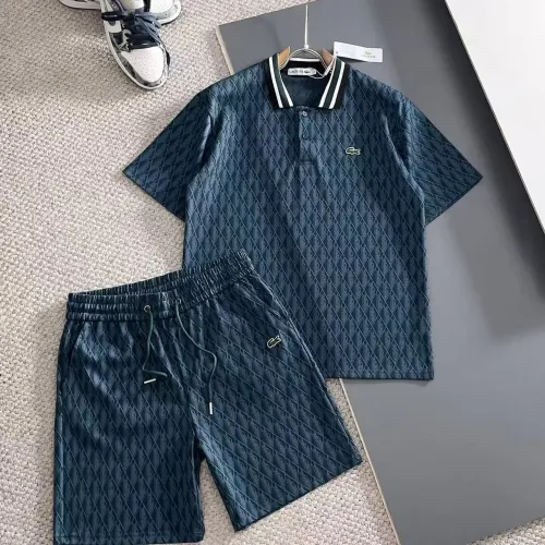 Wholesale Lacoste Tracksuits Short Sleeved For Men #1457862 $56.00 USD, Wholesale Quality Replica Lacoste Tracksuits