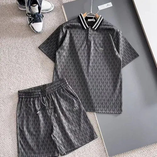 Wholesale Lacoste Tracksuits Short Sleeved For Men #1457864 $56.00 USD, Wholesale Quality Replica Lacoste Tracksuits