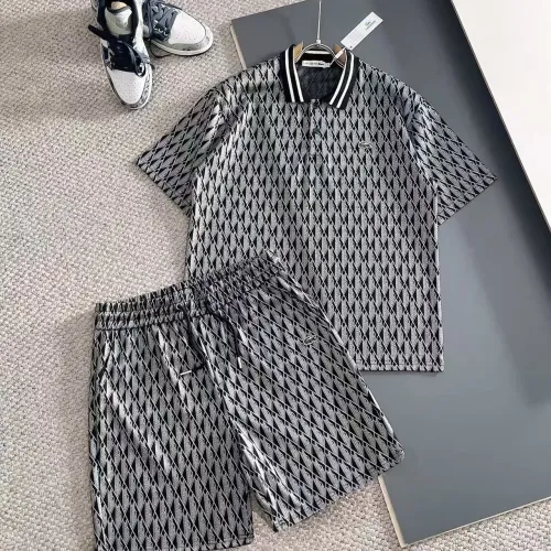 Wholesale Lacoste Tracksuits Short Sleeved For Men #1457865 $56.00 USD, Wholesale Quality Replica Lacoste Tracksuits