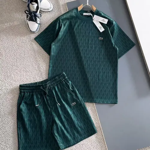 Wholesale Lacoste Tracksuits Short Sleeved For Men #1457870 $56.00 USD, Wholesale Quality Replica Lacoste Tracksuits