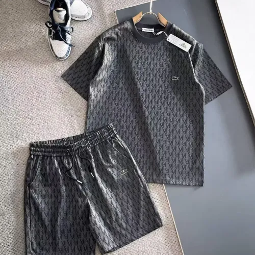 Wholesale Lacoste Tracksuits Short Sleeved For Men #1457876 $56.00 USD, Wholesale Quality Replica Lacoste Tracksuits