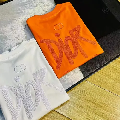 Replica Christian Dior T-Shirts Short Sleeved For Unisex #1457886 $36.00 USD for Wholesale
