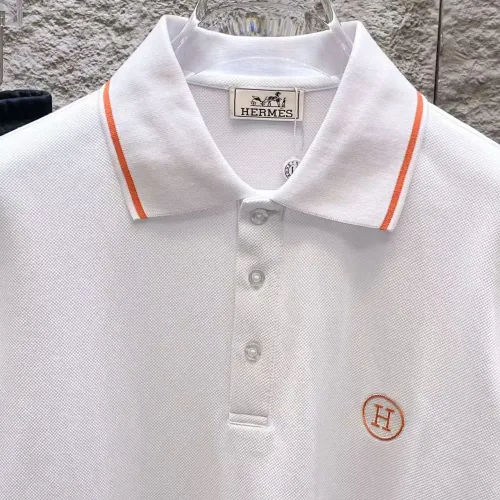 Replica Hermes T-Shirts Short Sleeved For Men #1457894 $42.00 USD for Wholesale