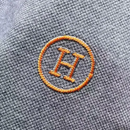 Replica Hermes T-Shirts Short Sleeved For Men #1457895 $42.00 USD for Wholesale