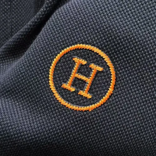 Replica Hermes T-Shirts Short Sleeved For Men #1457896 $42.00 USD for Wholesale