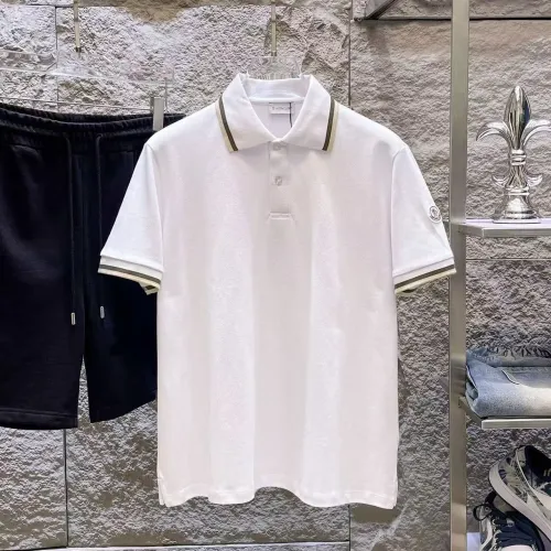 Wholesale Moncler T-Shirts Short Sleeved For Men #1457907 $42.00 USD, Wholesale Quality Replica Moncler T-Shirts