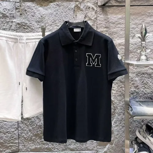 Wholesale Moncler T-Shirts Short Sleeved For Men #1457911 $42.00 USD, Wholesale Quality Replica Moncler T-Shirts