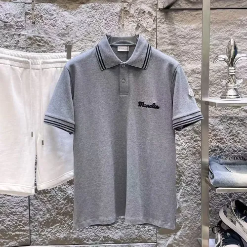 Wholesale Moncler T-Shirts Short Sleeved For Men #1457913 $42.00 USD, Wholesale Quality Replica Moncler T-Shirts
