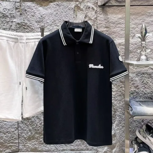 Wholesale Moncler T-Shirts Short Sleeved For Men #1457914 $42.00 USD, Wholesale Quality Replica Moncler T-Shirts