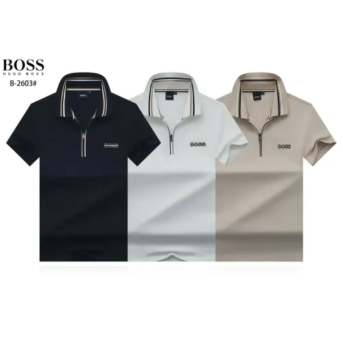 Replica Boss T-Shirts Short Sleeved For Men #1457943 $34.00 USD for Wholesale