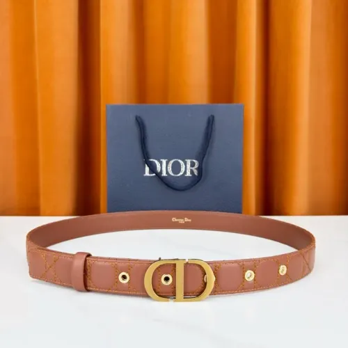 Wholesale Christian Dior AAA Quality Belts For Women #1457952 $60.00 USD, Wholesale Quality Replica Christian Dior AAA Quality Belts