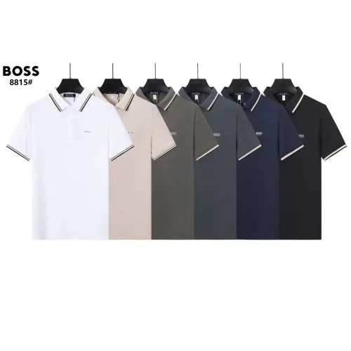 Replica Boss T-Shirts Short Sleeved For Men #1457957 $39.00 USD for Wholesale