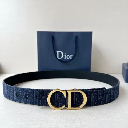 Wholesale Christian Dior AAA Quality Belts For Men #1457992 $52.00 USD, Wholesale Quality Replica Christian Dior AAA Quality Belts