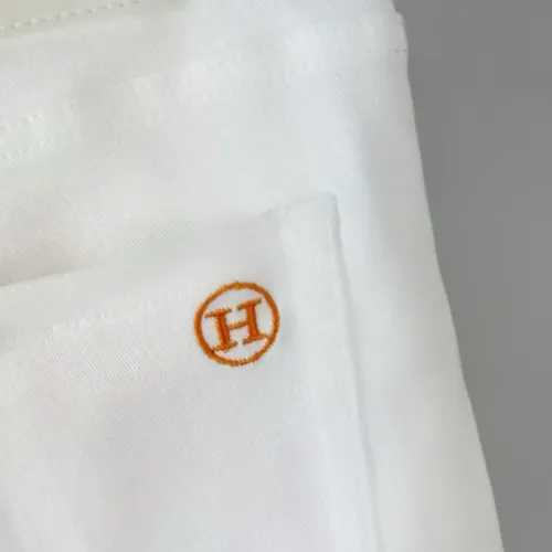 Replica Hermes Jeans For Men #1458027 $48.00 USD for Wholesale